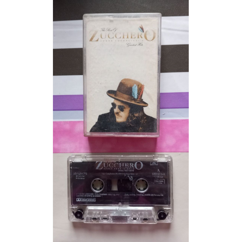 K7 Audio - The Best of Zucchero Sugar Fornaciari's Greatest Hits
