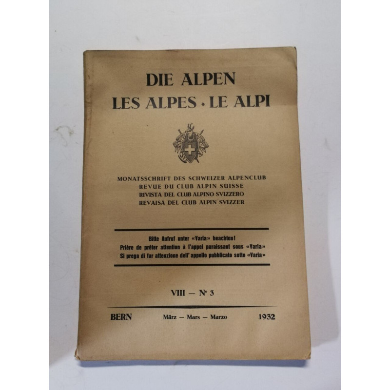 Die Alpen Les Alpes Le Alpi