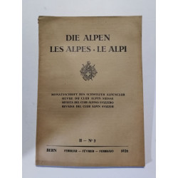 Die Alpen. Les Alpes. Le Alpi
