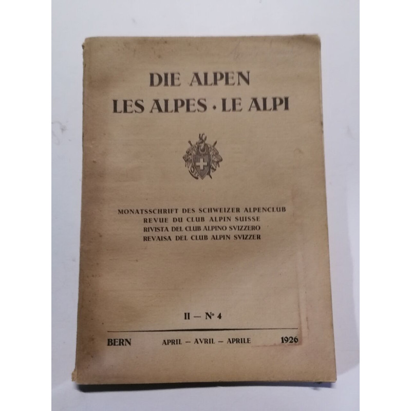 Die Alpen. Les Alpes. Le Alpi