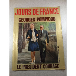 Jours de France n° 1008: Le Président Courage