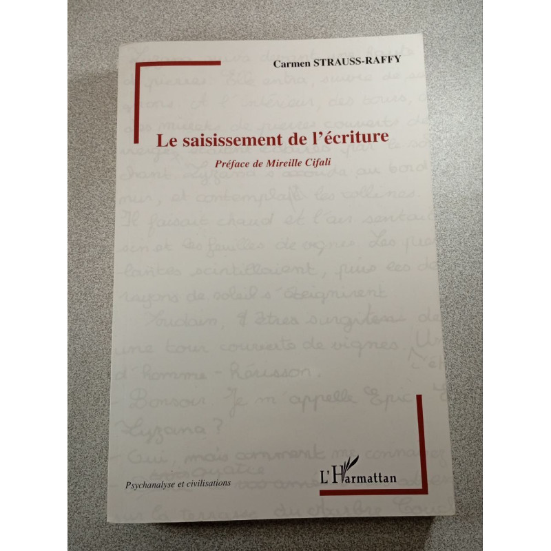 Le saisissement de l'écriture