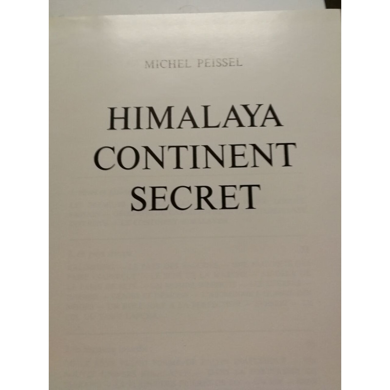 Himalaya Continent Secret