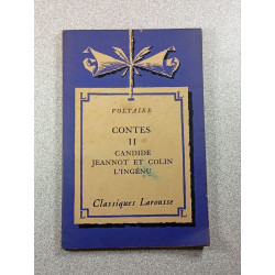 Contes II: Candide Jeannot et Colin L'Ingénu