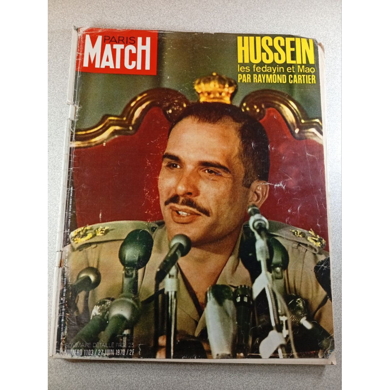 Paris Match n°1103 - Hussein les fedayin et Mao
