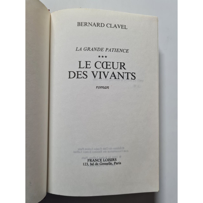 Le cœur des vivants