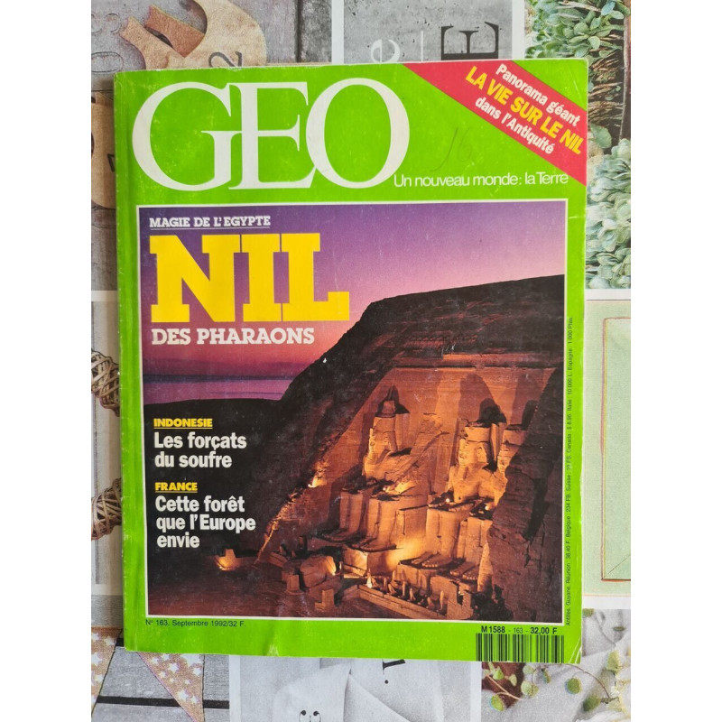 Géo Un nouveau monde: la Terre N°163 Septembre 1992 Magie de...