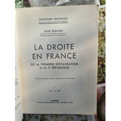 La droite en France de la Première Restauration à la Ve République