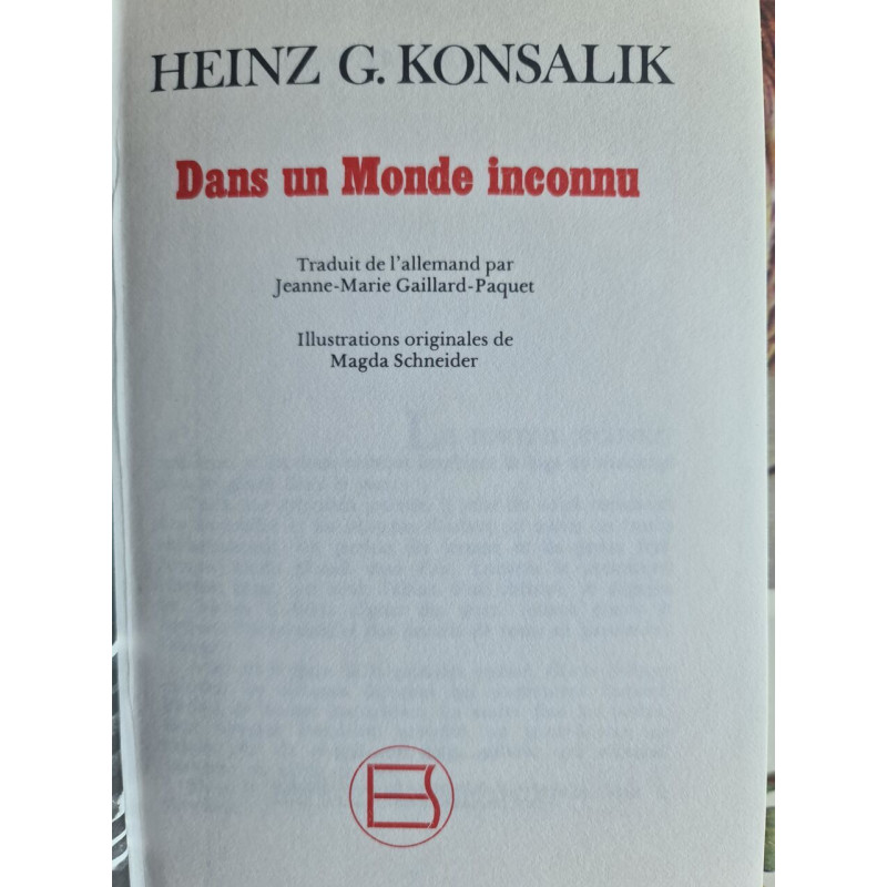 Dans un monde inconnu