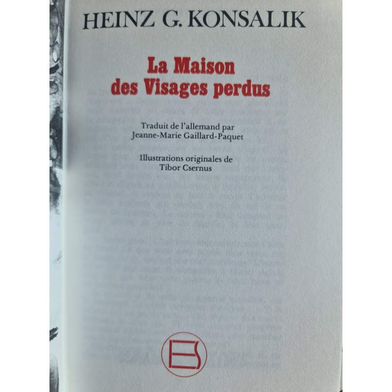 La Maison des Visages Perdus