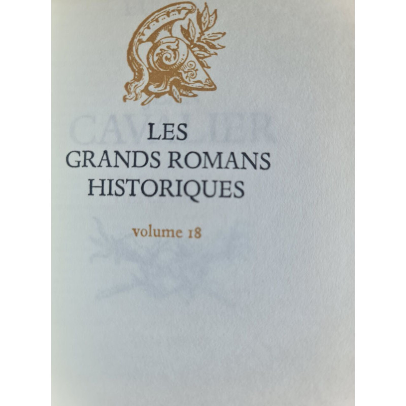 Les grands romans historiques volume 18