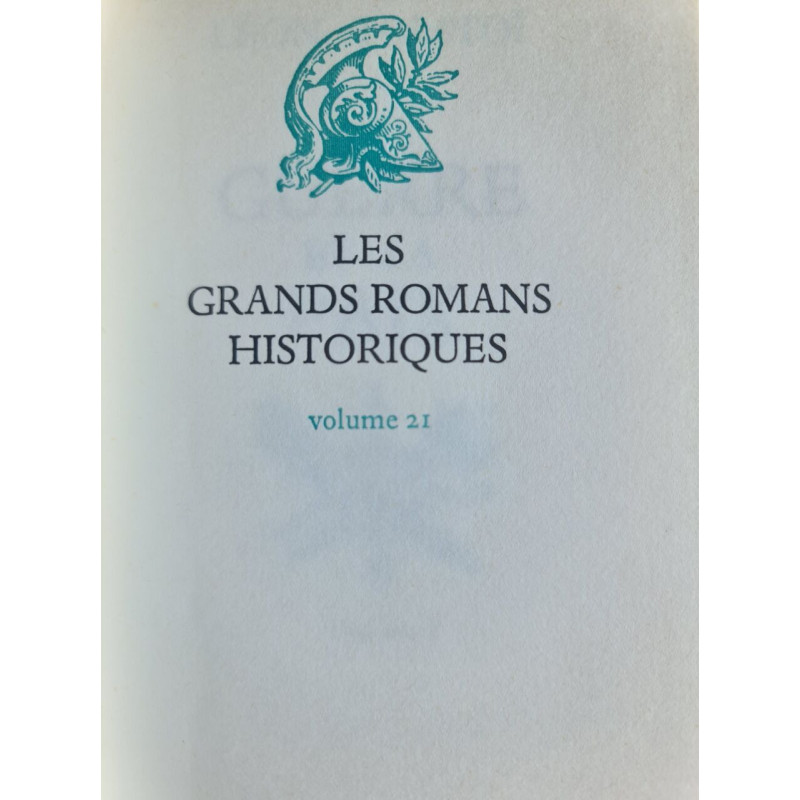 Les grands romans historiques volume 21