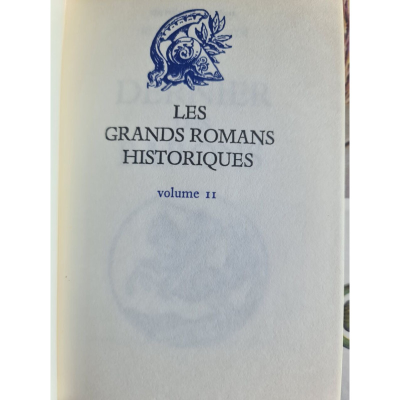 Les grands romans historiques volume 11