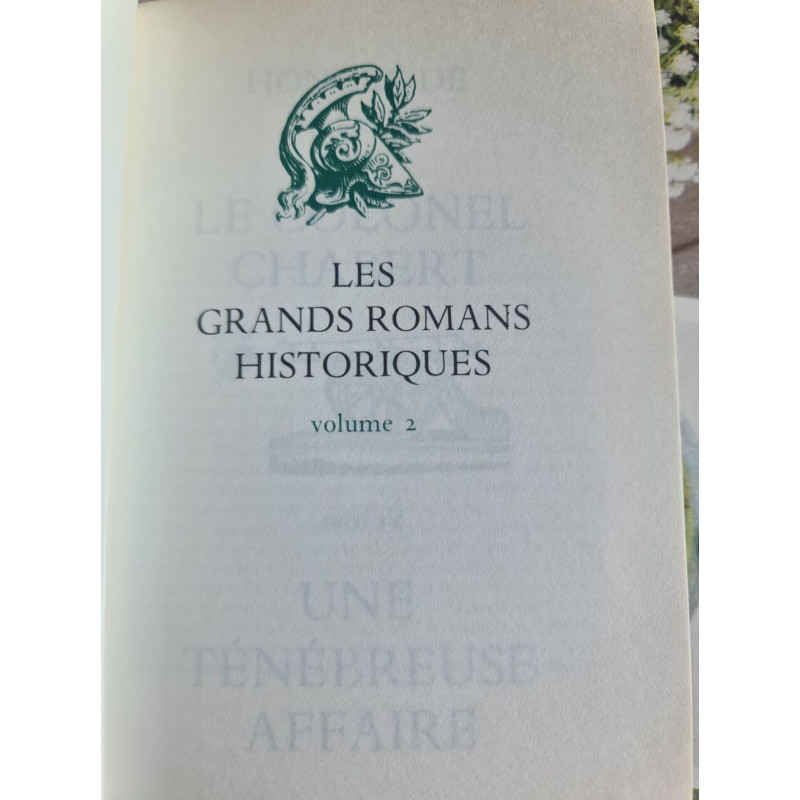 Les grands romans historiques volume 2