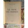 Le vote des femmes