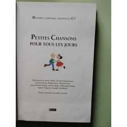 Petites chansons de tous les jours (1 livre + 1 CD audio): Avec CD...