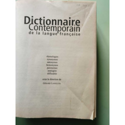 NOUVEAU DICTIONNAIRE CONTEMPORAIN DE LA LANGUE FRANCAISE