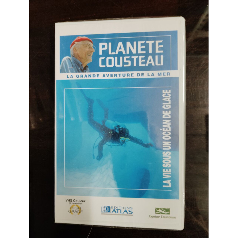 Vhs - Planète Cousteau : La grande aventure de la mer - La vie...