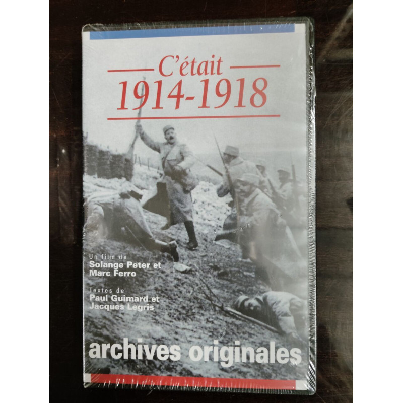 Vhs - C'était 1914-1918 (Sous Blister)