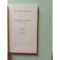 Novecento : Pianiste