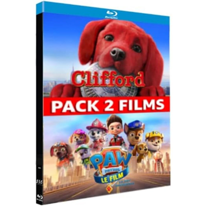 Coffret de wouf : la pat'patrouille le film + clifford [Blu-ray]...