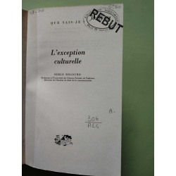 L'exception culturelle