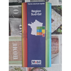 Carte à lecture rapide Région Sud-Est