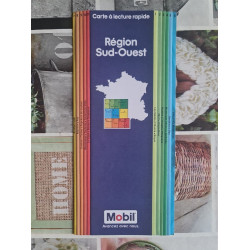 Carte à lecture rapide Région Sud-Ouest