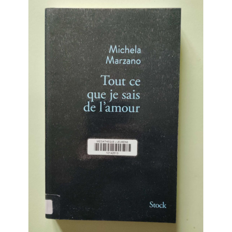 Tout CE Que Je Sais de L Amour (La Bleue)