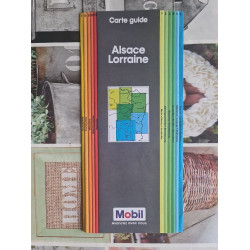 Carte guide Alsace Lorraine