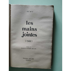 Les mains jointes