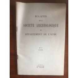 Bulletin de la societe archeologique du département de l'aube