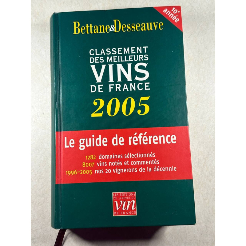Le Classement 2005 des meilleurs vins de France