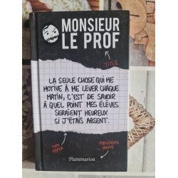Monsieur le Prof