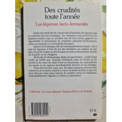Des crudités toute l'année