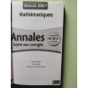 Mathématiques : Sujets non corrigés Brevet 2007
