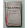 Cours de Sciences Physiques et Naturelles