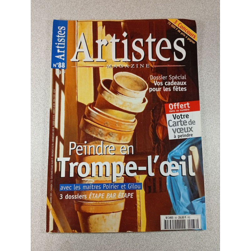 Artistes Magazine: n°88 Peindre en Trompe-l'œil