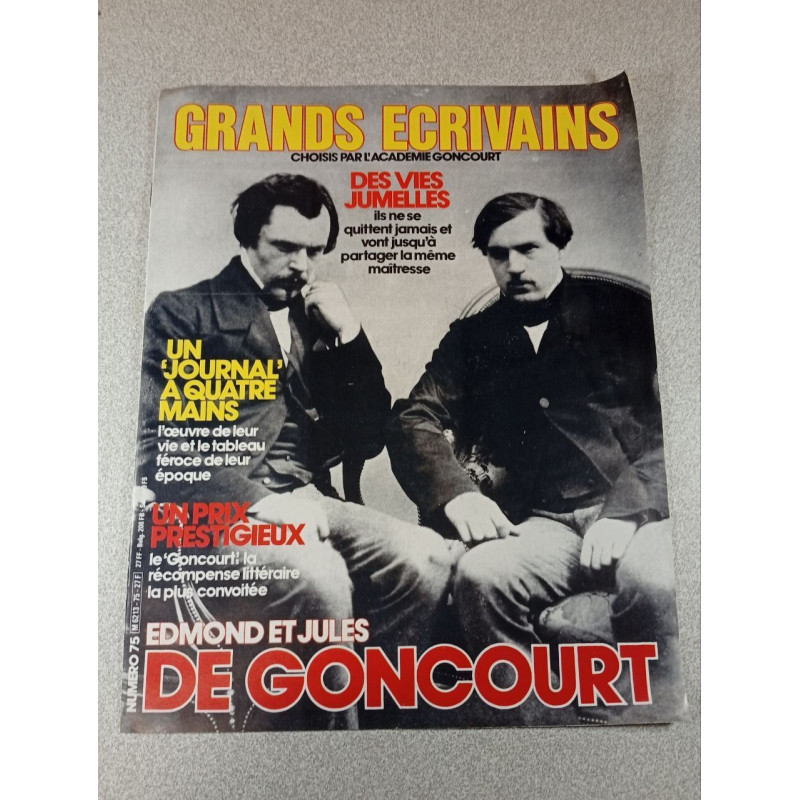 Grands écrivains n°75 : Des vies jumelles