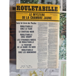 Rouletabille le mystère de la chambre jaune