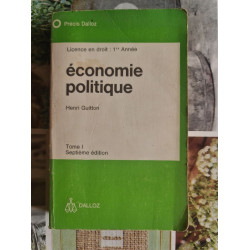 Économie politique