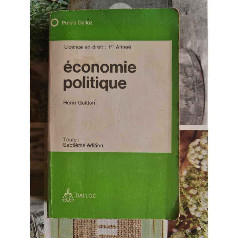 Économie politique