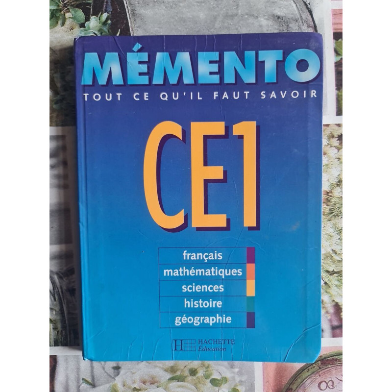 Mémento CE1 : Tout ce qu'il faut savoir