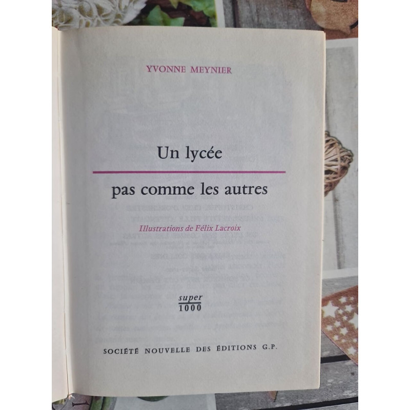 Un lycée pas comme les autres