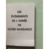 Les événements de l'année de votre naissance