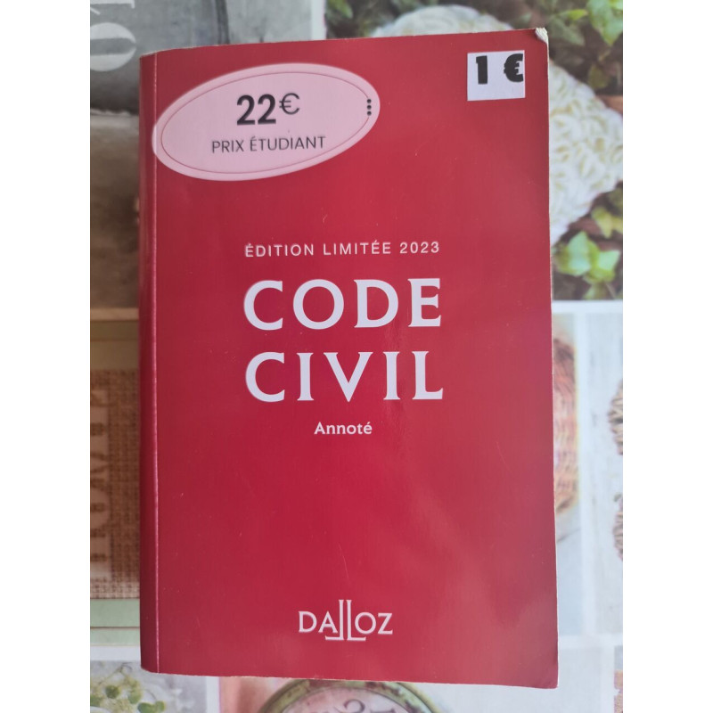 Code civil annoté
