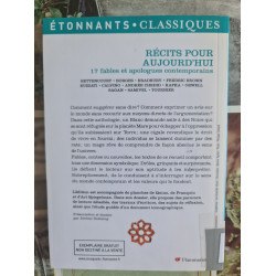 Récits pour aujourd'hui