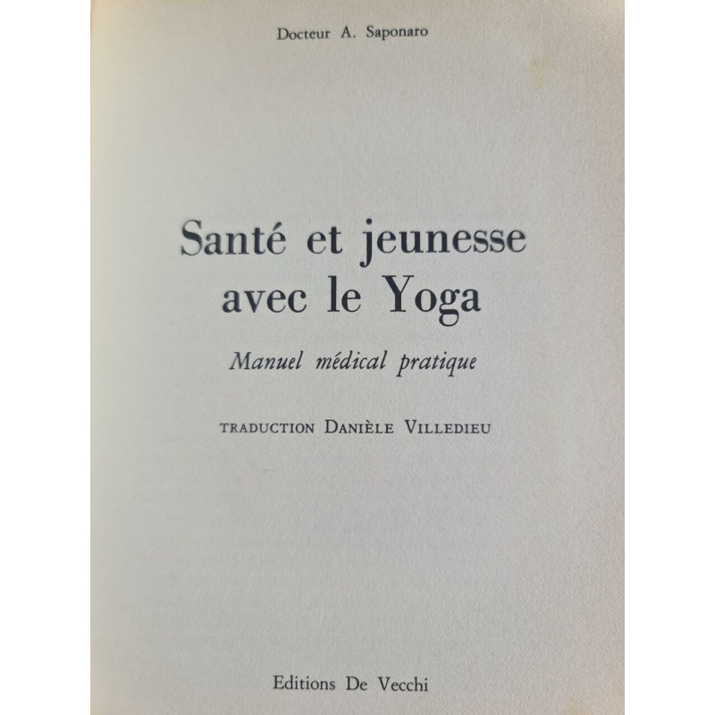 Santé et jeunesse avec le Yoga