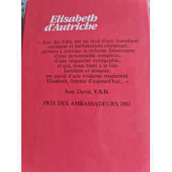 Elisabeth d'Autriche ou la fatalité