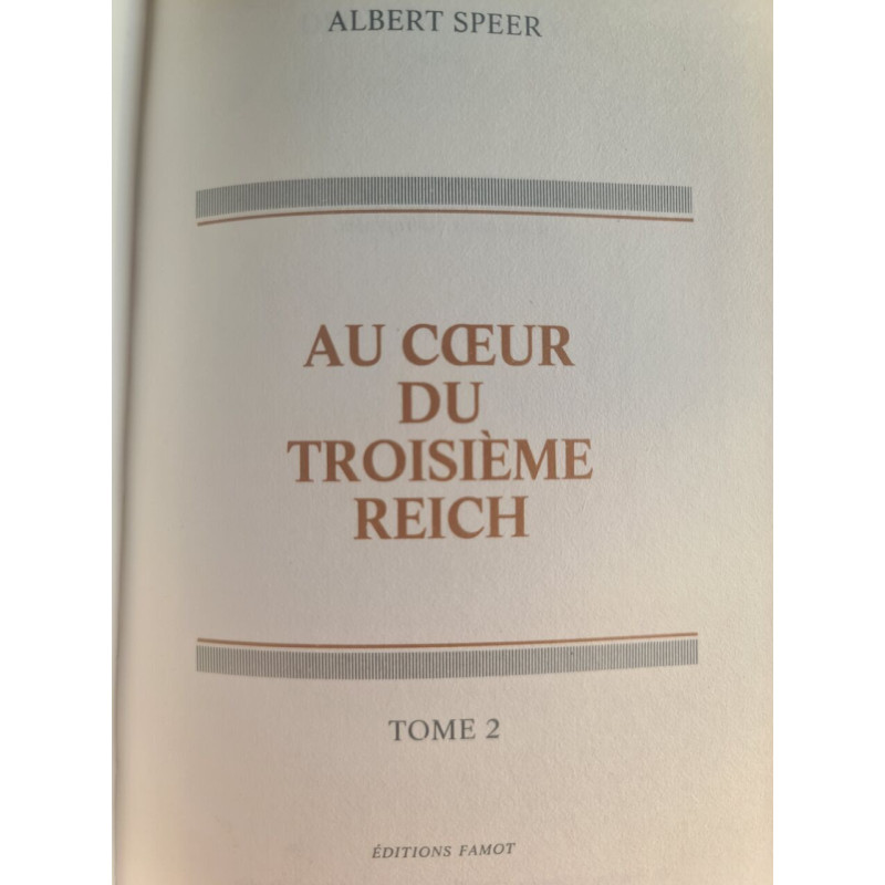Au cœur du Troisième Reich tome 2